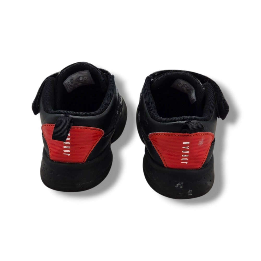 Nike Air Jordan Max Aura 2 TD Child 10 Black Cement Basketball Shoes CN8096-060 - Picture 6 of 8